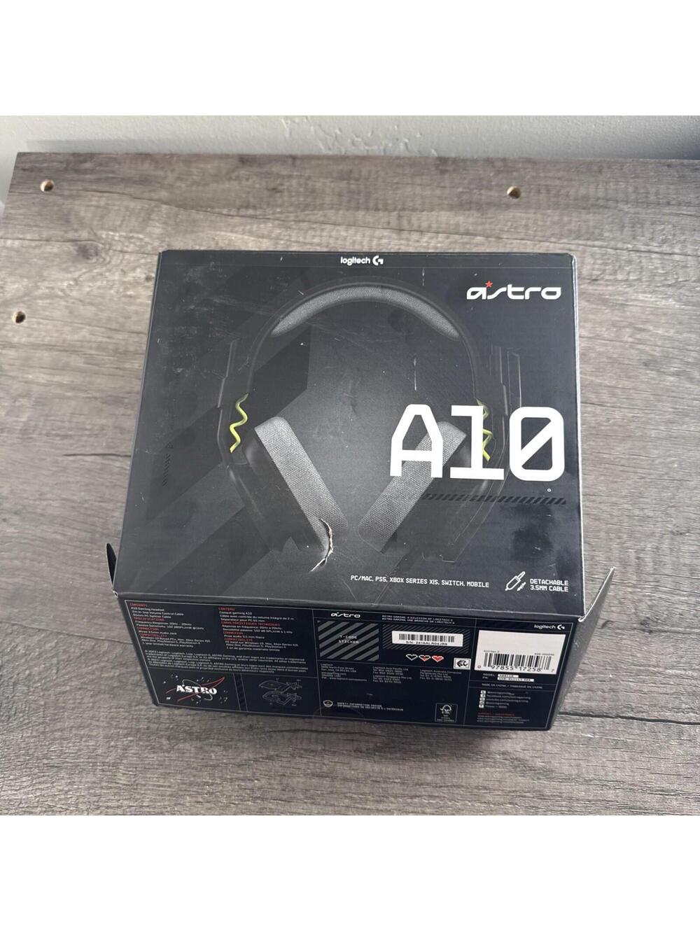 Astro A10 Gen 2 Wired Over-Ear Gaming Headset - Black